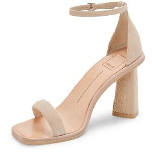 Dolce Vita Women's Fayla Heeled Sandal Dune Suede US 9